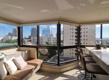 Living · Apartamento 3 dormitórios com dependência, 127m privativos, duas vagas individuais no Bairro Higienó