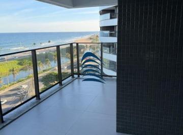 Foto 01 · Ocean View Jaguaribe, 3 quartos (sendo 1 suíte), 03 banheiros, 105m², sala ampla com integração à va