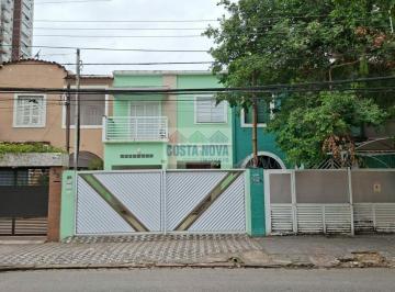 Casa · 168m² · 3 Quartos · 3 Vagas · Sobrado - uma quadra da praia -Pompéia - Santos - aluga ou vende (em reforma)