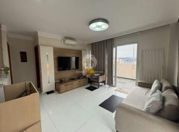 Apartamento · 120m² · 3 Quartos · 2 Vagas · Cobertura duplex com lazer compleo no Gonzaga - Santos SP