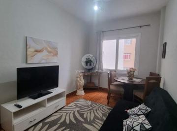 Apartamento · 66m² · 1 Quarto · 1 Vaga · Apartamento 1 quarto Frente Mar – Porteira Fechada – José Menino, Santos