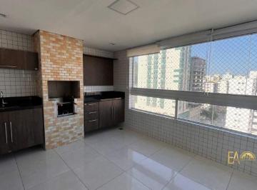 Apartamento · 139m² · 3 Quartos · 2 Vagas · Apartamento Alto Padrão com 3 Suítes, Vista Livre e Varanda Gourmet no Puerto Madero – São Vicente