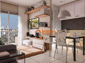 9864a838b3420f4e184413252b96cf2fd8f11005 · Apartamento com 2 dormitórios à venda, 46 m² por R$ 401.876 - Vila Silveira - Guarulhos/SP