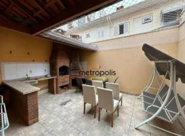 Área gourmet · Sobrado com 3 dormitórios à venda, 260 m² por R$ 1.800.000,00 - Jardim São Caetano - São Caetano do 