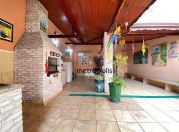 Quintal · Sobrado com 4 dormitórios à venda, 385 m² por R$ 2.146.000,00 - Vila América - Santo André/SP