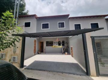Fachada · Sobrado com 2 dormitórios para alugar, 64 m² por R$ 3.100,00/mês - Vila Gilda - Santo André/SP
