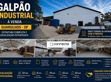 b72ae8eeaa2ec5c79e601b3f5bdce78964a9996e · GALPÃO INDUSTRIAL À VENDA EM GUARULHOS – AV MARTINS JUNIOR