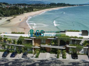 Apartamento · 137m² · 3 Quartos · 1 Vaga · Apartamentos frente mar de 3 dormitórios com vista panorâmica na Praia da Gamboa em Garopaba/SC