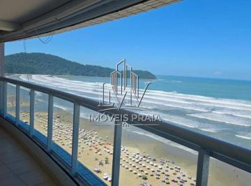 Apartamento · 101m² · 3 Quartos · 2 Vagas · Maravilhoso Apartamento Frente Mar com 3 Quartos Boqueirão Praia Grande SP