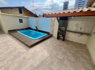 Casa · 100m² · 2 Quartos · 3 Vagas · Linda Casa Térrea na Aviação  - Com Espaço Gourmet e Piscina! Financia!