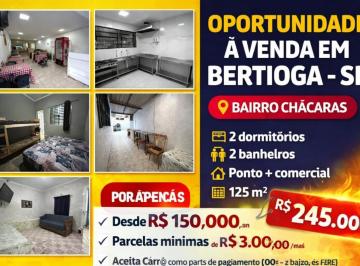 Comercial · 2 Quartos · Imóvel Comercial, Residencial/Comercial para Venda, Bairro Chácaras, Bertioga