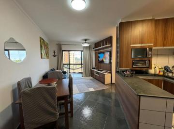 Apartamento · 77m² · 1 Quarto · 2 Vagas · Apartamento à Venda em Bertioga Mobiliado e com Lazer Completo 300 METROS DA PRA