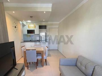 Apartamento · 56m² · 2 Quartos · 2 Vagas · Apartamento Mobiliado na Torre A do Alpha Clube. Confira!