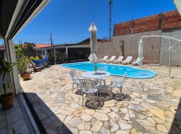 Casa de 3 quartos, Itanhaém · Casa com 3 dormitórios à venda - 314 m² - Guacyra - Itanhaém/SP