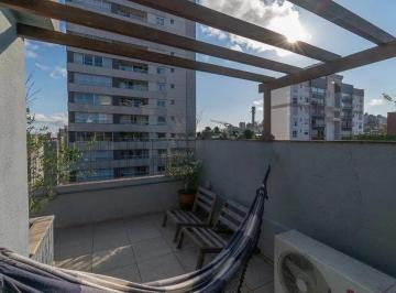 Apartamento en Venda de 2 quartos Petrópolis · Cobertura ensolarada no coração de Petrópolis — 2 (ou 3) dormitórios + 1 vaga es