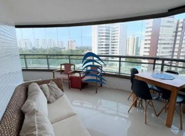 Foto 01 · Apartamento 3 suítes com varandas privativas, em Patamares, amplo com 145m², 3 vagas descobertas e s