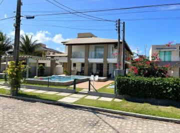 Casa · 382m² · 4 Quartos · 3 Vagas · Casa com 4 suítes com Academia e Piscina à venda em Paripueira no Condomínio Águas Mansas