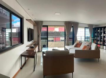 Apartamento · 136m² · 3 Quartos · 3 Vagas · Apartamento com 3 Quartos e Varanda com Vista Mar Lateral à venda na Jatiuca no Cond. Vivarini