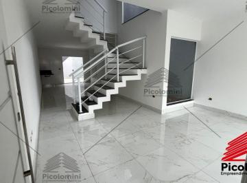 Foto 01 · Sobrado à venda Água Rasa novo: 3 quartos, 1 suíte, sala integrada com cozinha, sacada, lavabo, 3 ba