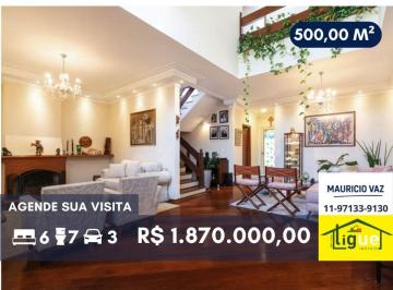 Casa de 6 quartos, São Paulo · Casa com 500 m² e 6 quartos à venda em Cidade São Francisco