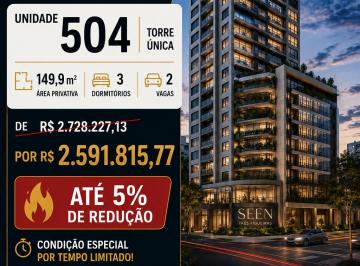 Apartamento de 3 quartos, Porto Alegre · SEEN TRES FIGUEIRAS - O LUXO NA BOA VISTA