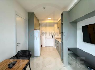 Foto 01 · Studio Mobiliado para locação, Brooklin, 1 quarto, 28m²