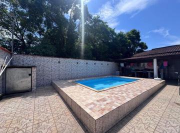 Casa de 2 quartos, Itanhaém · Casa com 2 dormitórios à venda - 130 m² - Guacyra - Itanhaém/SP