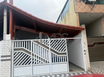 Casa · 90m² · 2 Quartos · 2 Vagas · Espaçosa Casa Geminada à Venda no Real, Praia Grande - 2 Quartos e Suíte