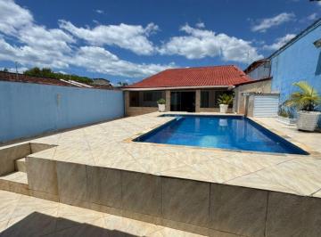 Casa de 3 quartos, Itanhaém · Casa com 3 dormitórios à venda - 220 m² - Bopiranga - Itanhaém/SP