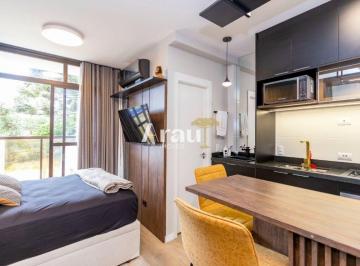 Apartamento de 1 quarto, Curitiba · Ecosmart - Studio 100% Mobiliado E Equipado com ampla Sacada
