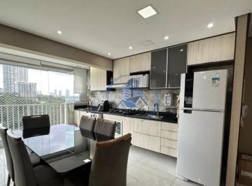 Apartamento de 1 quarto, Barueri · Cond. Acqua Park Alphaville, apartamento mobiliado, cozinha toda equipada e planejada, varanda