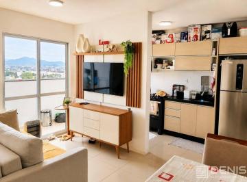 Apartamento · 2 Quartos · 1 Vaga · Apto - 2 Qts - Mobília e Eletros - Sacada C/ Chur - São João - Itajaí/SC