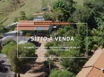 Rural · 58900m² · 3 Quartos · Sítio Completo a 4km da Cidade com Água Mineral e Terra Produtiva – Oportunidade Única!