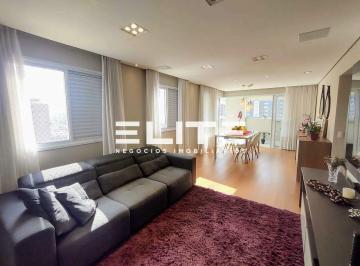 Sala · Alto Padrão no Bairro Jardim com 139m² de área privativa, 3 Suítes, 3 Vagas e vista panorâmica em an
