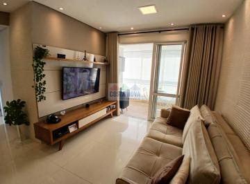 Apartamento · 100m² · 2 Quartos · 2 Vagas · Luxo e conforto no Canto do Forte: 2 suítes, mobiliado e espaço gourmet envidraçado