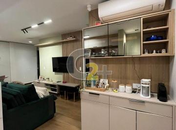 Apartamento · 50m² · 1 Quarto · 1 Vaga · Apartamento mobiliado para locação na Pompéia com 1 suíte, 1 vaga
