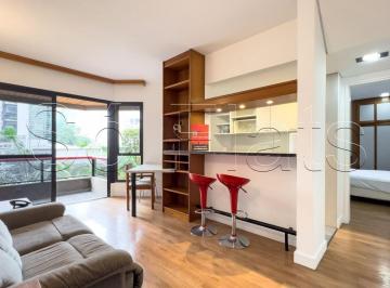 Apartamento · 46m² · 1 Quarto · 1 Vaga · Flat no Saint Denis prox. da Avenida Brigadeiro Faria Lima disponível para locação.