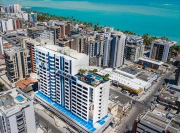 Apartamento · 42m² · 1 Quarto · 1 Vaga · Apartamento Quarto e Sala com Varanda Mobiliado à venda no Edf Time na Ponta Verde