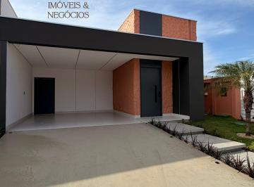 Casa · 189m² · 3 Quartos · 2 Vagas · Belvedere 2 - Casa de alto padrão à venda no Cond. Belvedere 2 em Cuiabá com 189m² – 3 suítes e arqu