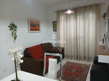 Apartamento · 60m² · 2 Quartos · 1 Vaga · Edifício França SCS - Apartamento à venda com 60 m², 2 quartos, sacada e vaga, Santo Antônio, São Ca