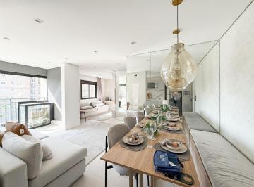 Apartamento · 64m² · 1 Quarto · 1 Vaga · Apartamento mobiliado e decorado 64m2 1 suite e 1 vaga