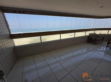 Apartamento · 130m² · 3 Quartos · 2 Vagas · Apartamento 03 dormitórios, 03 suítes, vista mar livre e definitiva - Aviação - Praia Grande/SP
