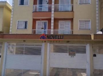 Apartamento · 38m² · 2 Quartos · Apartamento Cobertura NOVO para Locação no bairro PARQUE ERASMO ASSUNÇÃO, 2 dorms, 1 vaga, 38 M² apt