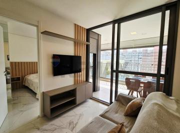 Apartamento · 43m² · 1 Quarto · 1 Vaga · Apartamento para locação, 43 metros, no Zahle Jardins – Paraíso. Mobiliado, com 1 suíte e 1 vaga.