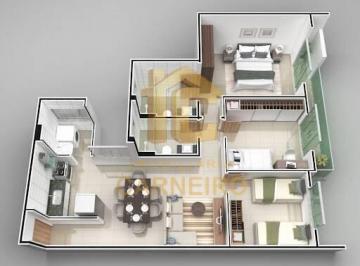 Apartamento · 2 Quartos · 1 Vaga · Apartamento à venda em Eldorado - Timóteo