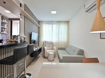 Apartamento · 69m² · 2 Quartos · 2 Vagas · 2 suítes alto padrão, mobiliado e completo!