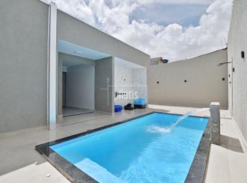 Casa · 115m² · 3 Quartos · 4 Vagas · Casa Moderna com Piscina à Venda na QNM 3
