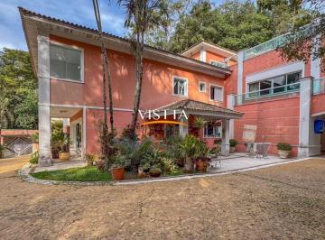 Casa de 4 quartos, Mairiporã · Casa com sala de cinema no condomínio fechado, 4 suítes- à venda, Serra da Cantareira