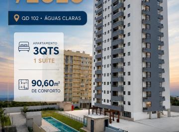 Apartamento en Venda de 3 quartos Arniqueiras · APARTAMENTO DE 3 QUARTOS COM SUÍTE NA QD 102 NORTE – ÁGUAS CLARAS