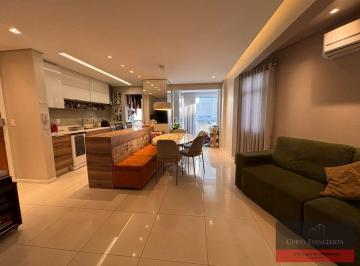 Apartamento · 91m² · 3 Quartos · 2 Vagas · 3 Dormitórios ( 1 Suíte ) - Sacada com Churrasqueira à Carvão - 2 Vagas !